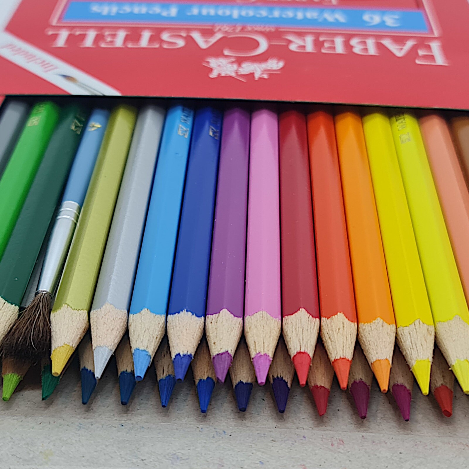 Faber Castell Watercolour Pencils | 12/24/36 Colours | Arts Craft
