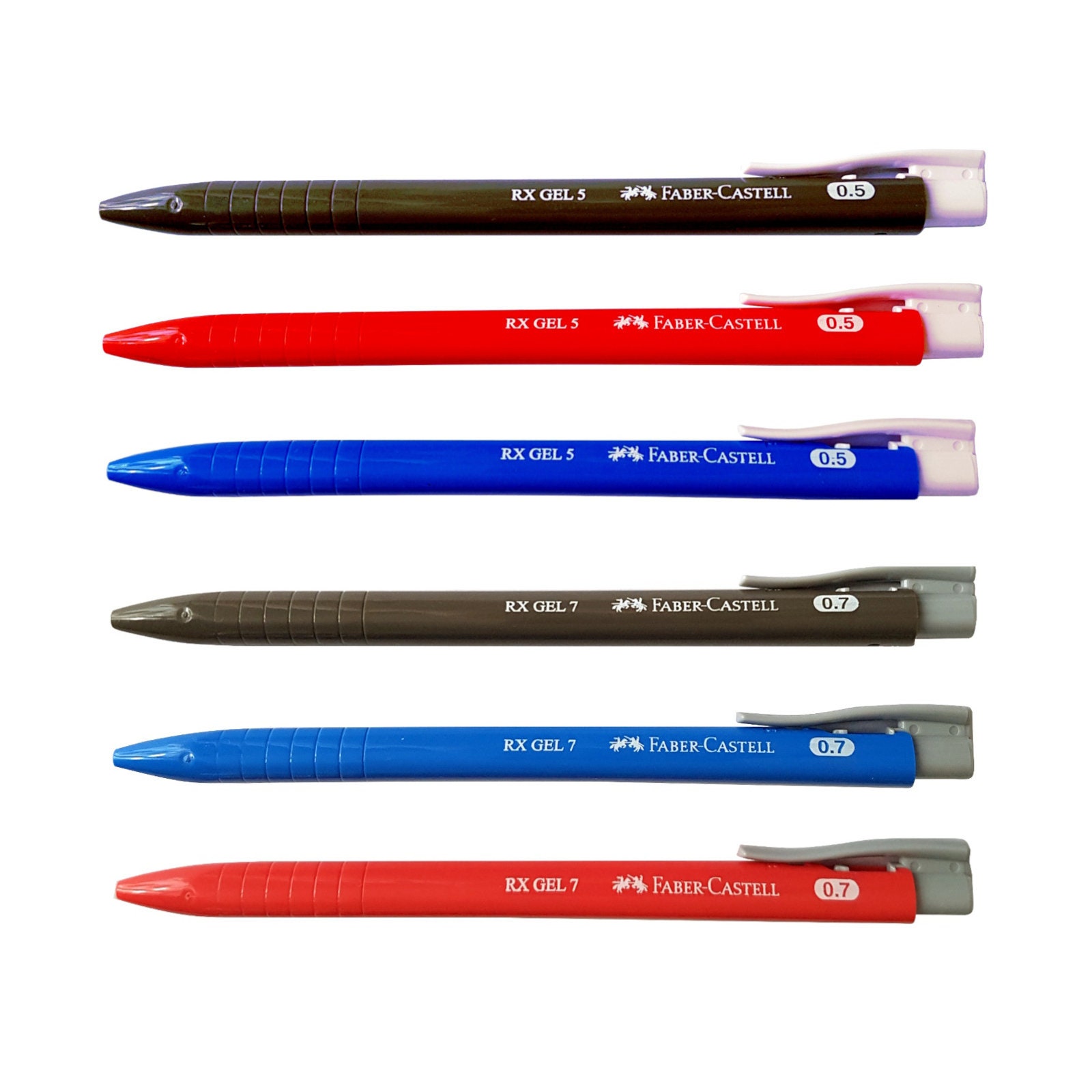 Faber Castell Eraser Pen Stationery Rubber Student School 4 Colours 
