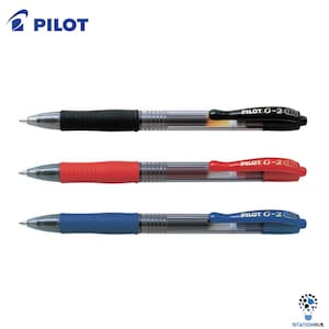Pilot G2 Gel Ink Pen | 0.38mm 0.5mm 0.7mm 1.0mm | Retractable | Home Office School Stationery