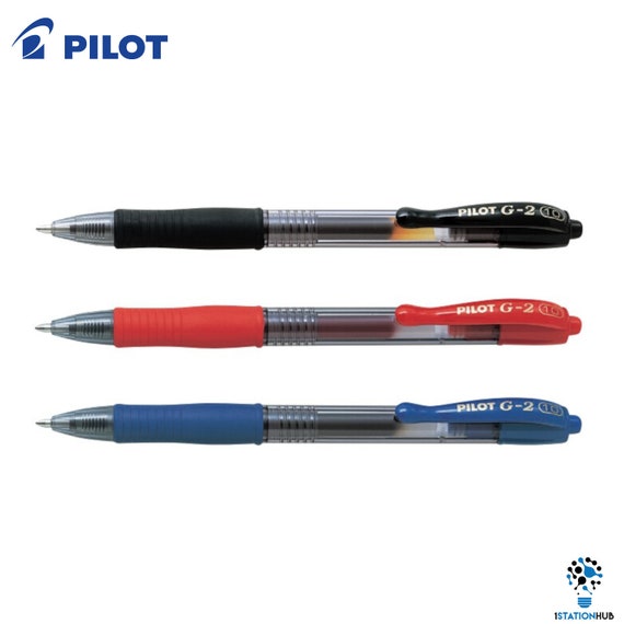 Pilot G2 Gel Ink Pen 0.38mm 0.5mm 0.7mm 1.0mm Retractable Home