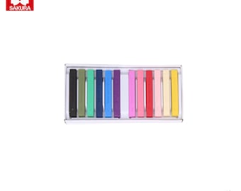 Nouvel Carre pastel 96 color set with wooden box N 420648