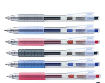 Faber Castell Air Gel Color Pen Fast Dry Ink 0.7mm 0.5mm | Black Blue Red | 10 Pens | Study School Office | Art Craft Colour Stationery
