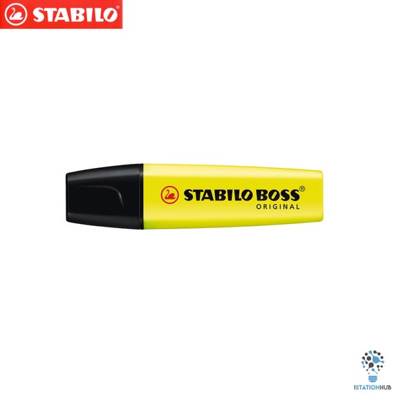 STABILO BOSS Original Highlighters 9 Colors Pack  Highlighter pen, Gel ink  pens, Pastel highlighter