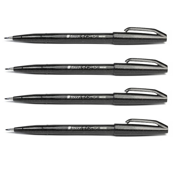 Pentel Color Brush Pen - Black