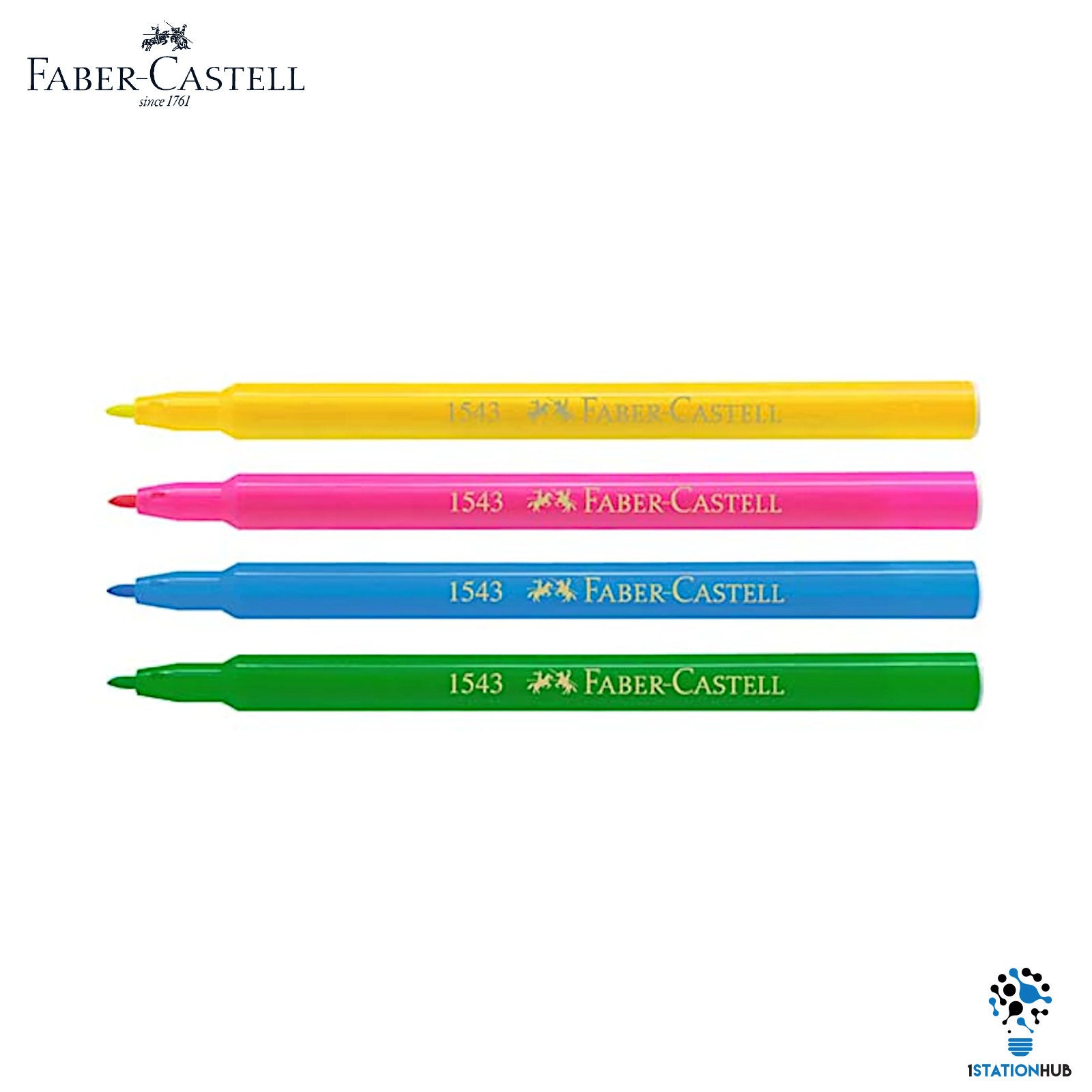 Faber-Castell 20 ct GRIP Fineline Washable Markers - Playthings