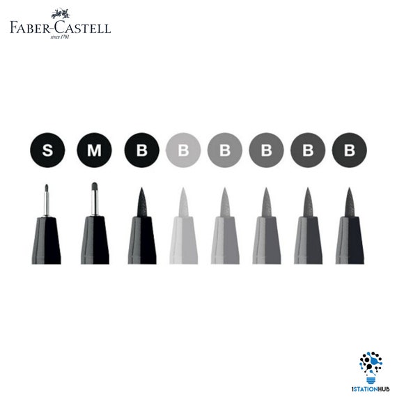 Faber-Castell | Pitt Artist Pen Warm Grey IV Superfine
