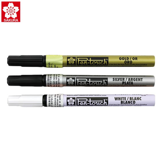 gold permanent marker