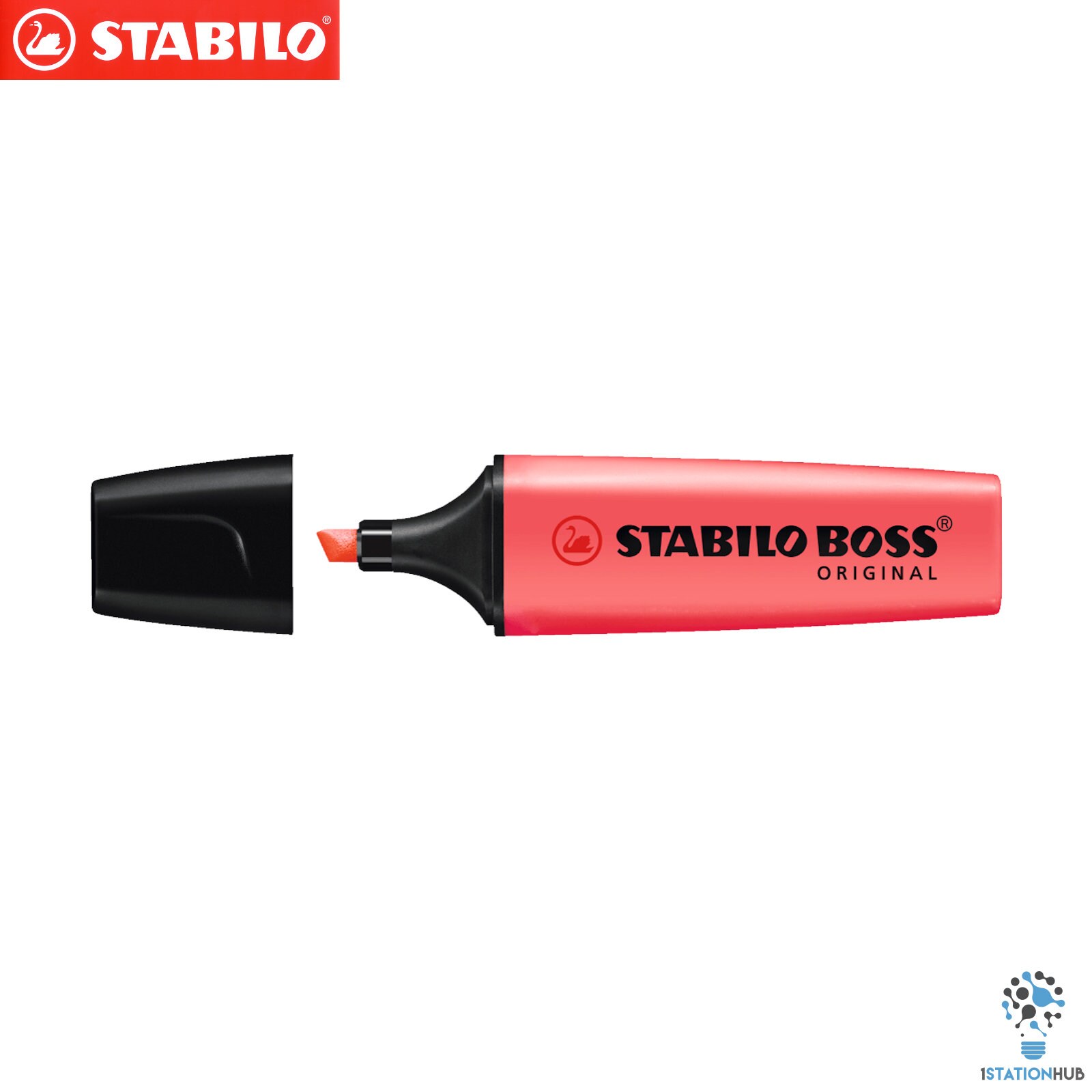 STABILO BOSS ORIGINAL Pastel Highlighters, Chisel Nib, Multi Ink