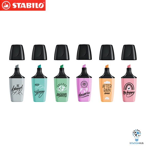 Stabilo Boss MINI Pastel Love Highlighter Marker Assorted Color