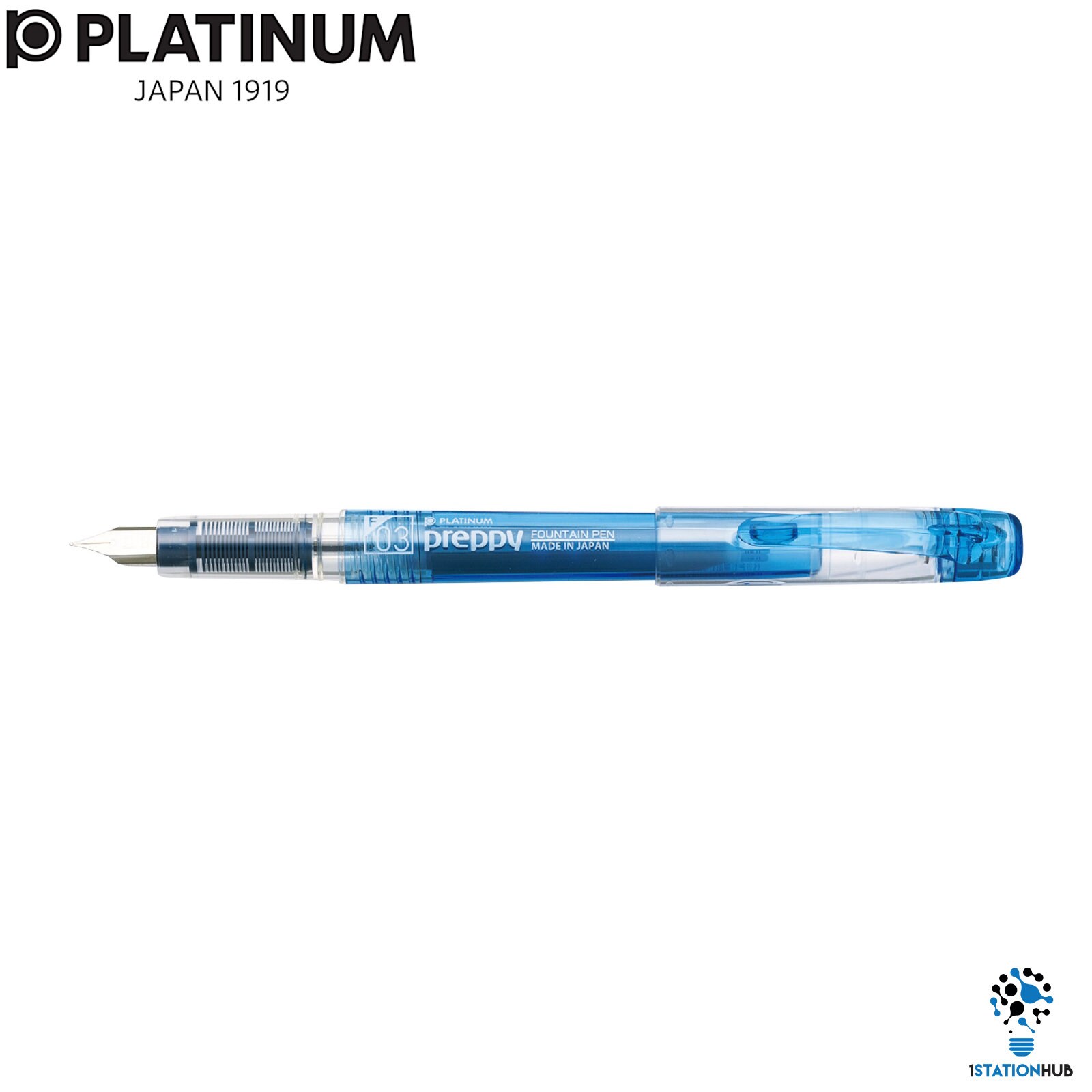 Promo Platinum Preppy Fountain Pen - Green, Fine Diskon 23% Di Seller