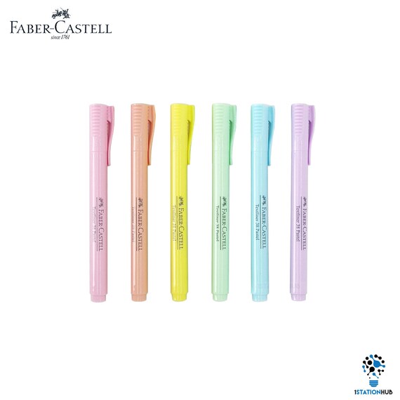 faber castell highlighters pastel