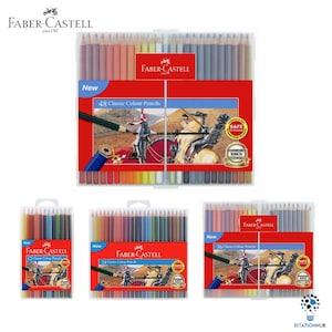 Faber Castell Classic Colour Pencils Set | Home Office School Student Stationery