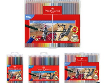 Faber Castell Classic Colour Pencils Set | Home Office School Student Stationery