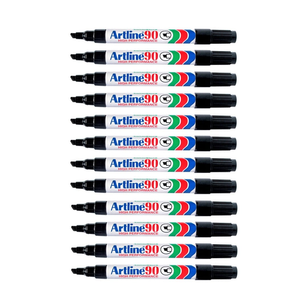 Pena Artline Waterproof Pen Buy 12 Artline 90 High Performance