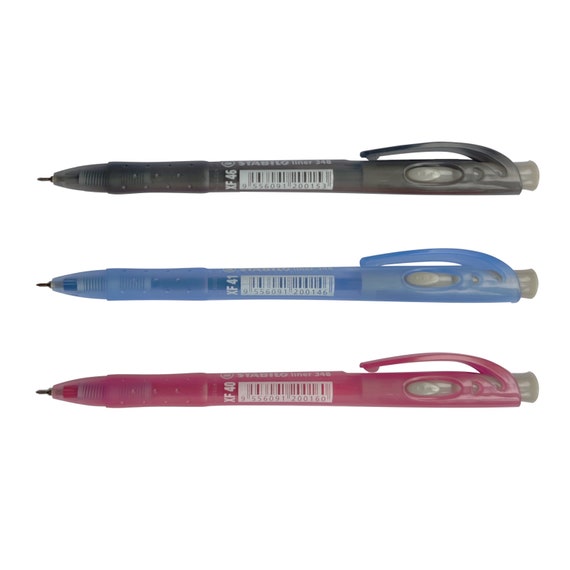 Stabilo Retractable Ballpoint, Stabilo Ballpoint Pen, Stabilo Pen 0.38mm