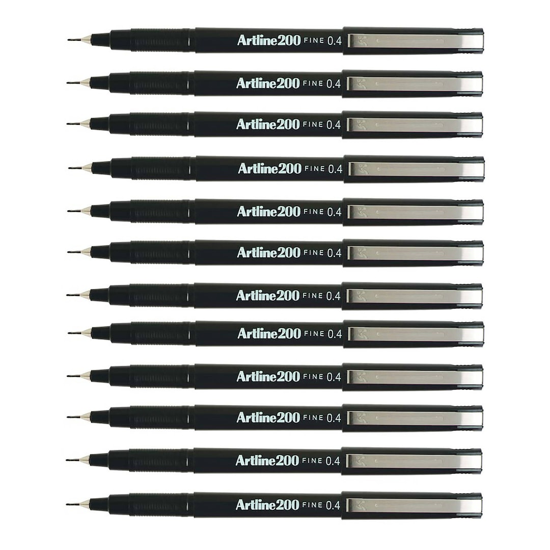 Artline 200 Fineliner Pen EK-200 D.BROWN - View #11