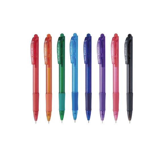 Pentel IFeel-it Series BX417 Ballpoint Pen 0.7mm 8 Colors 