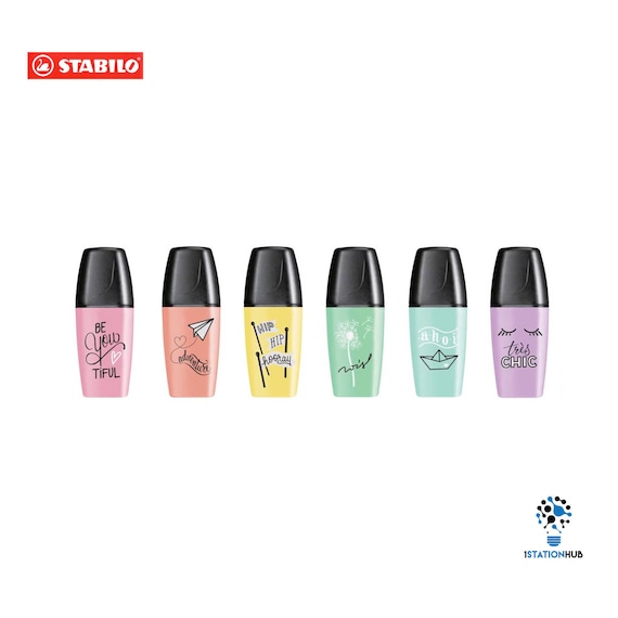 stabilo boss mini pastel highlighters