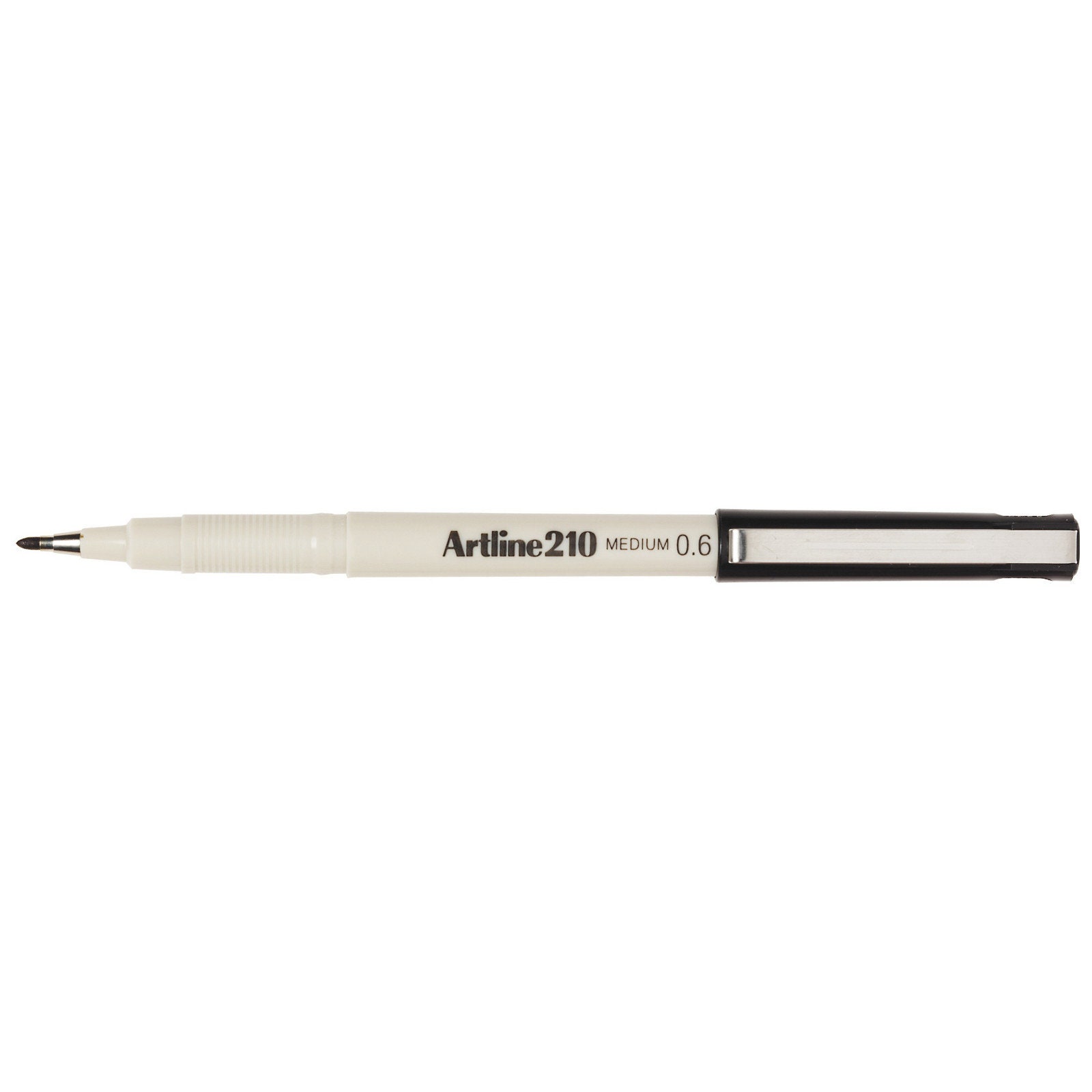 ARTLINE Stylo Feutre '210' permanent indélébile pointe 0,6 mm noir x 12 -  Marqueur - LDLC