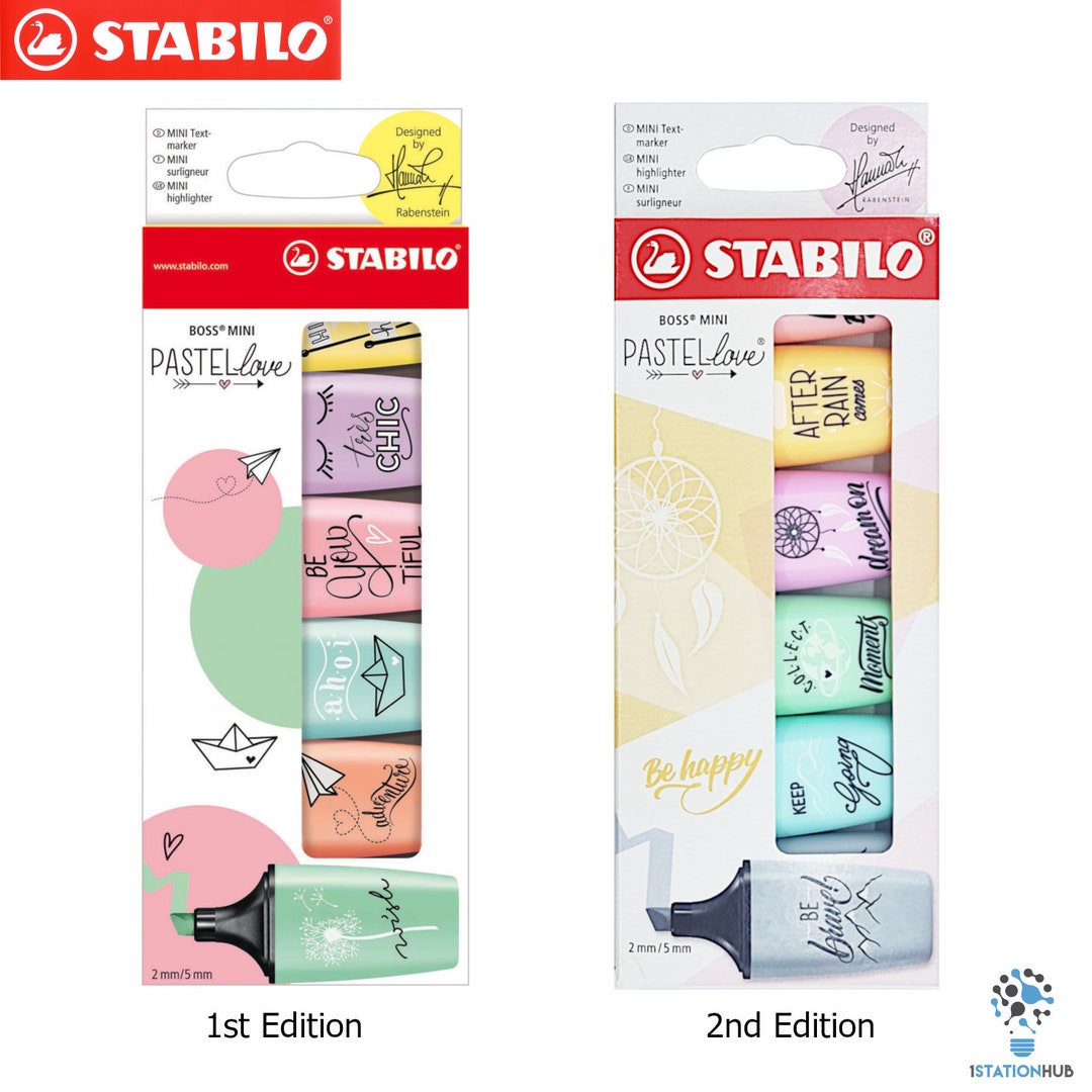 Surligneur Stabilo Boss couleurs assorties - Set de 15