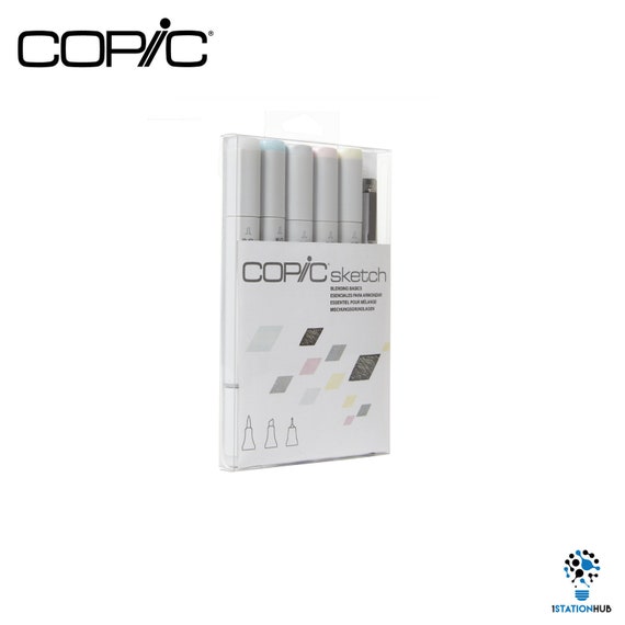 5 Schizzo Copic Marker 1 Multiliner Sp Set Di Nozioni Di Etsy