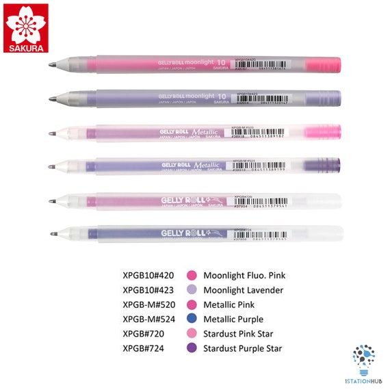 Penne Gel Sakura Gelly Roll MOONLIGHT - 3 Pezzi | Scegli Set - Foto 4