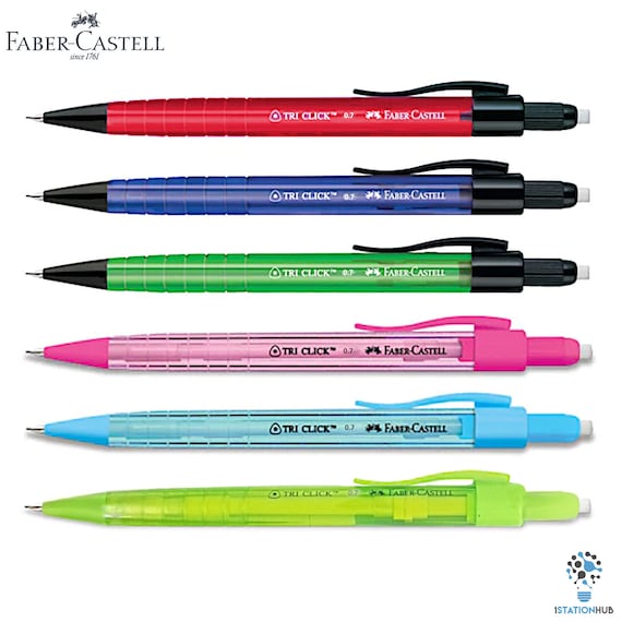 Faber Castell Tri-click Mechanical Pencil 0.5mm / 0.7mm | Home