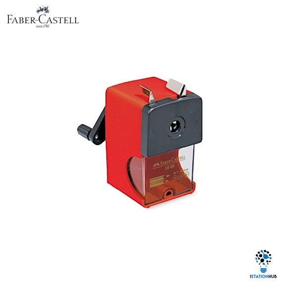 Faber Castell Table Top Pencil Sharpener Home Office School Stationery Green Red Etsy UK