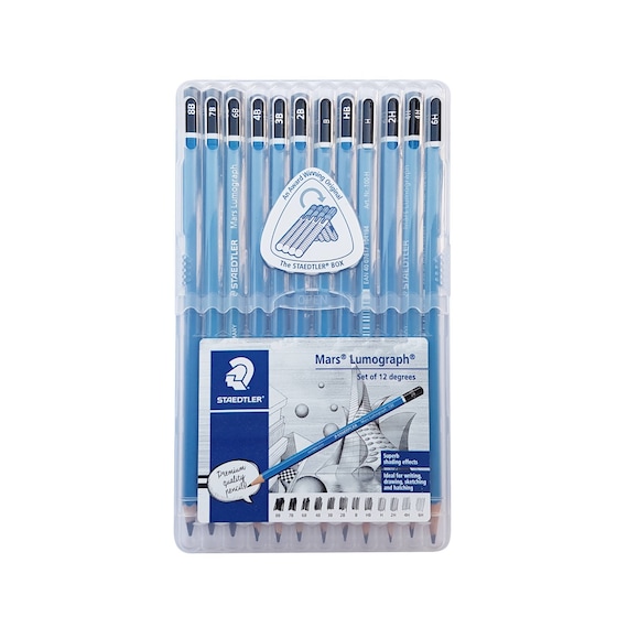 Staedtler Mars Lumograph Pencils 12 Pak