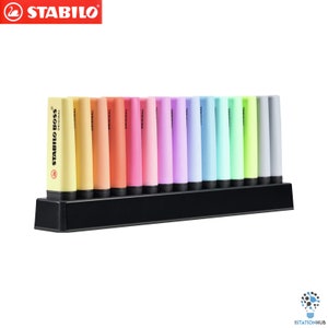 Set de mesa STABILO BOSS ORIGINAL 15 colores pastel - Subrayador