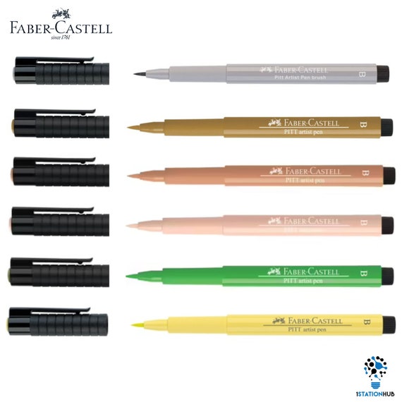 Faber Castell Pitt Artist Brush Pens Manga Kaoiro Set Hand