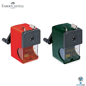 Faber Castell bordspennvässare | Hemmakontor, skolmaterial | Grön/röd