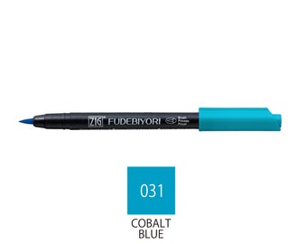 Zig Kuretake Fudebiyori Brush Pens | Waterbased Dye | Pack