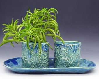 Succulent planter set ( 3 pc)