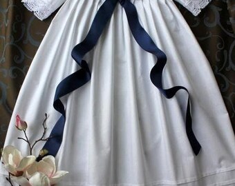 Taufkleid Baby*Junge*Mädchen, 100 % Leinen, Gr. 56, 62, 68, 74, 80, 86