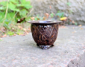 Neofinetia pot  blue pot Orchid pot for Orchid planter for Flower pot Ceramic plant pot Orchid pots Tall pot ceramic Gift for grandmother