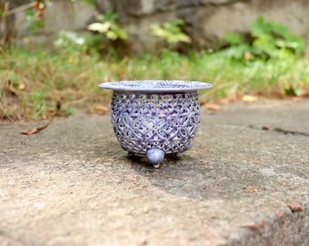 OOAK  stoneware pot. Firing at 1250 degrees Celsius Neofinetia pot  Orchid pot for Orchid planter for Flower pot Ceramic plant pot