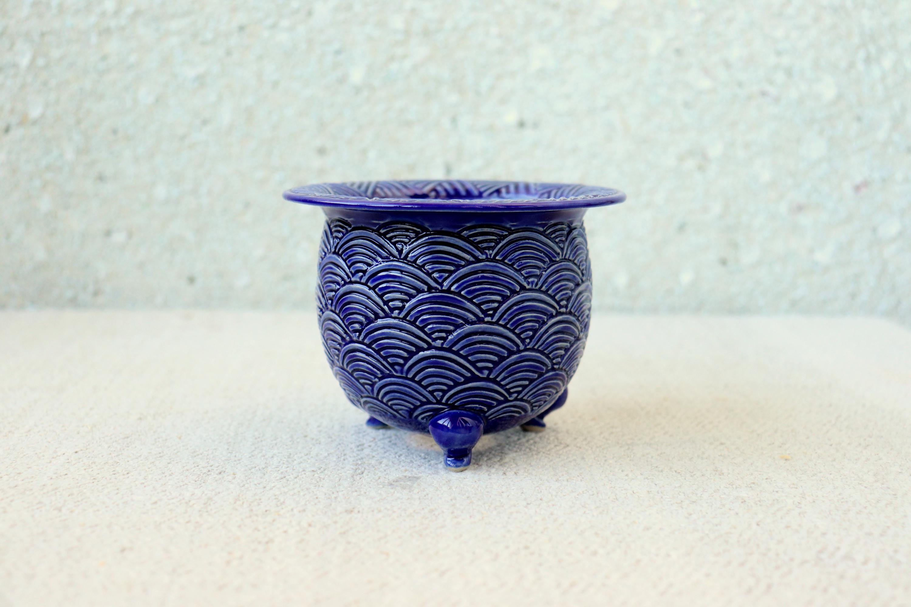 Vaso Neofinetia, vaso celadon, vaso per orchidee, vaso per orchidee, vaso per fiori, vaso in ceramica, vasi per orchidee, vaso alto in ceramica, regal