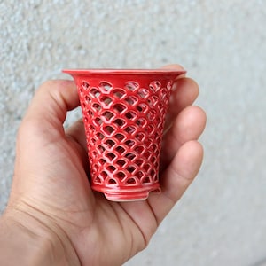 OOAK Vaso per orchidee Furan Vaso Fu ran Vaso blu Vaso Neofinetia Vaso Fukiran Furan Regalo per la mamma Vasi per orchidee Vaso per fiori ornamentale Cachepot per orchidee