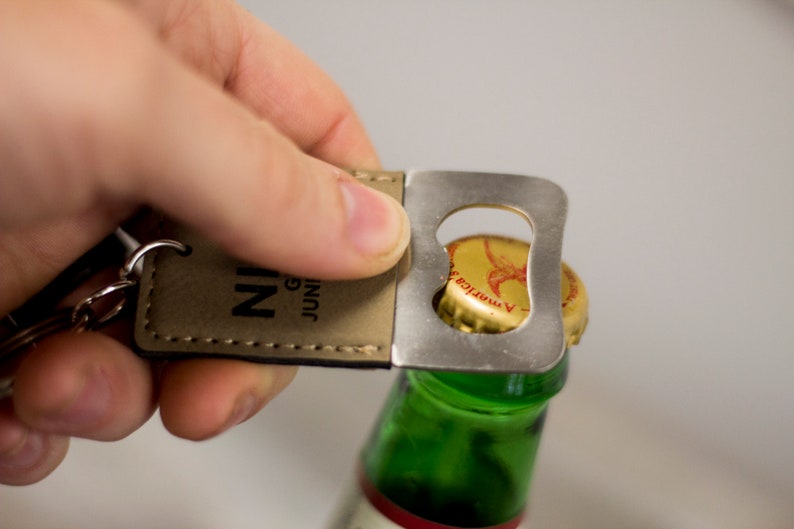 Set of 6 Personalized Groomsmen Gift Keychain Bottle Opener as Etsy