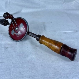 Vintage craftsman hand crank drill hot sale