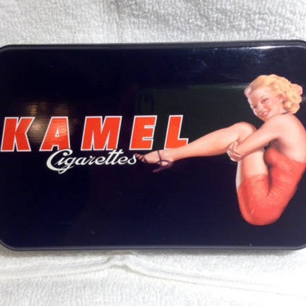 Rare 1997 Red Kamel Cigarettes Card Box/Tobacciana
