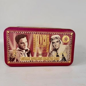 1995 Elvis Metallic Impressions Box and Cards/Series 3/20 Kartenset