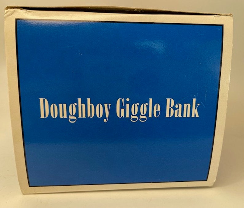 1999 Pillsbury Doughboy Giggle Bank/in Original Box image 5