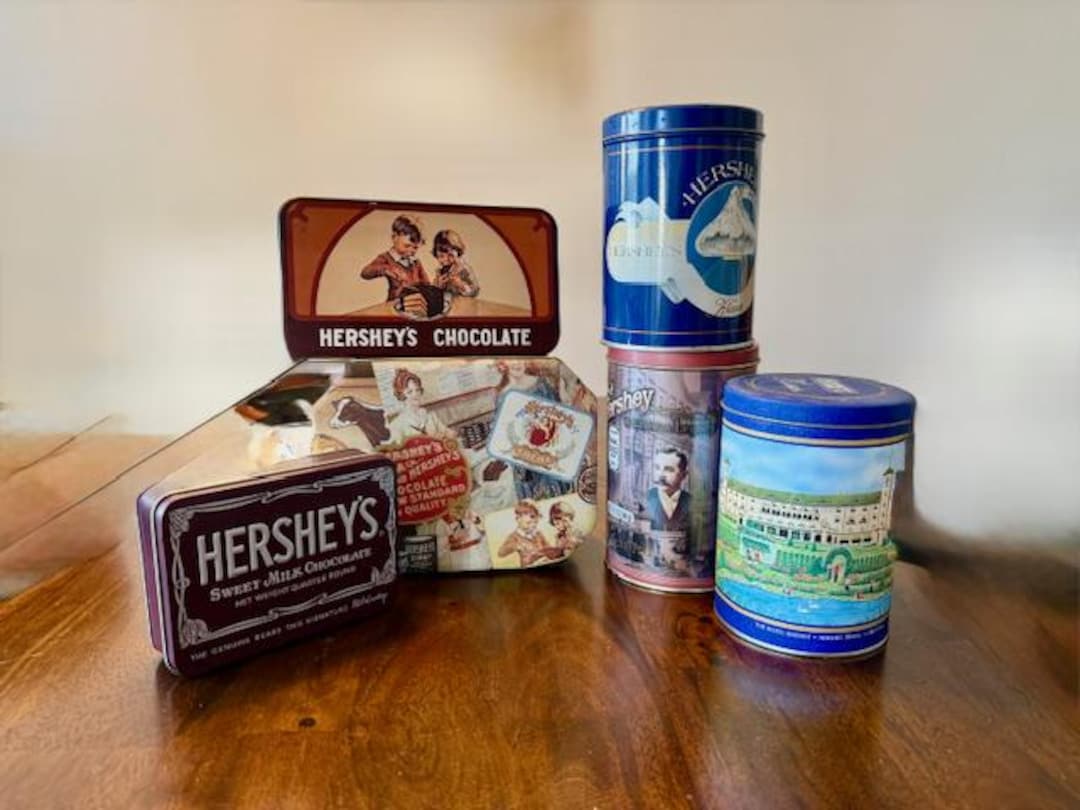 ハーシーチョコレート 缶ケース ハーシーズチョコレート缶 ハーシーズスノーマン缶 ハーシーズ缶