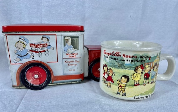 1990s Campbell Soup Delivery Truck With Soup Mug/campbell's Goodness 