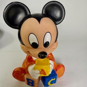 1986 Shelcore Baby Mickey Hug-ems/Squeaks!