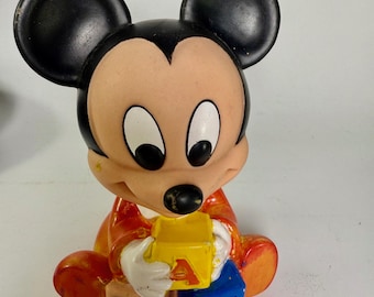 1986 Shelcore Baby Mickey Hug-ems/Squeaks!