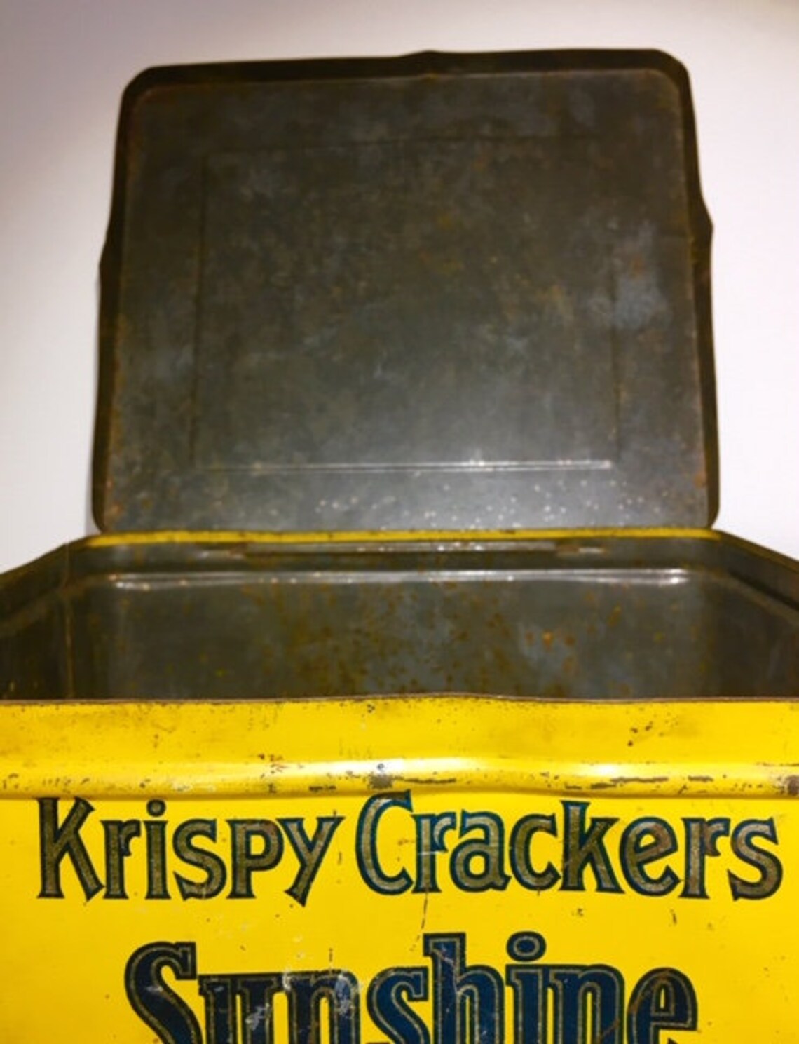 1930s Rare Krispy Crackers Sunshine Biscuits Tin/loosewiles Etsy