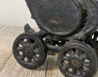 1910 Antique Cast Iron Doll Baby Buggy/hubley or Kilgore - Etsy